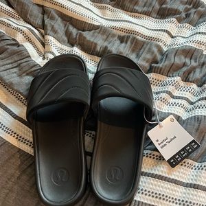 Lululemon Black Slides